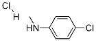 N-Methyl 4-chloroaniline, HCl结构式