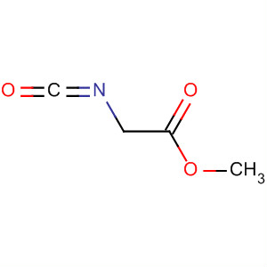 Structure of Acetic acid, isocyanato-, methyl ester