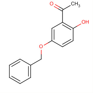 2-羟基-5-苄氧基苯乙酮结构式