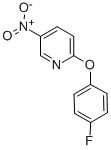 2-(4-Fluoro-phenoxy)-5-nitro-pyridine结构式