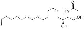 Structure of Acetamide,N-[(1S,2R,3E)-2-hydroxy-1-(hydroxymethyl)-3-heptadecen-1-yl]-