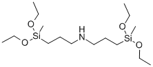Structure of BIS(METHYLDIETHOXYSILYLPROPYL)AMINE