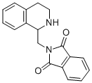 2-(1,2,3,4-四氢-异喹啉-1-基甲基)-异吲哚-1,3-二酮结构式