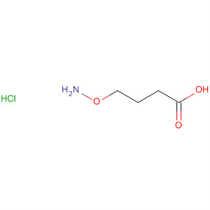 Butanoic acid, 4-(aminooxy)-, hydrochloride结构式