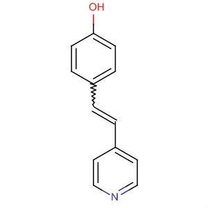 Phenol, 4-[2-(4-pyridinyl)ethenyl]-结构式