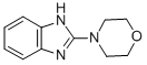 2-吗啉-4-基-1H-苯并咪唑结构式