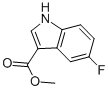 Structure of 5-FLUORO-1H-INDOLE-3-CARBOXYLIC ACID METHYL ESTER