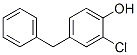 4-benzyl-2-chlorophenol结构式