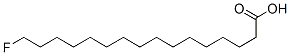 Structure of 16-fluoropalmitic acid