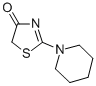 Structure of 4(5H)-Thiazolone,2-(1-piperidinyl)-