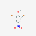 Structure of 1,3-Dibromo-2-methoxy-5-nitrobenzene