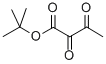 2,3-DIOXO-BUTYRIC ACID TERT-BUTYL ESTER结构式