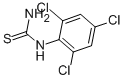 Structure of 1-(2,4,6-TRICHLOROPHENYL)-2-THIOUREA