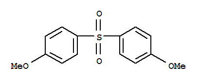 1,1'-Sulfonylbis(4-methoxybenzene)结构式