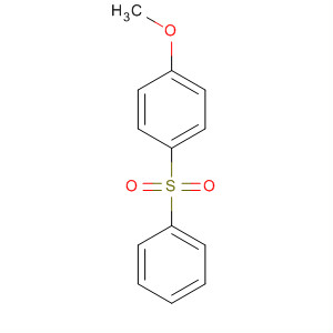 Benzene, 1-methoxy-4-(phenylsulfonyl)-结构式