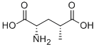 Structure of (2S,4R)-4-METHYLGLUTAMIC ACID
