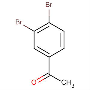Structure of Ethanone, 1-(3,4-dibromophenyl)-