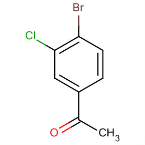 Structure of 1-(4-Bromo-3-chlorophenyl)ethanone