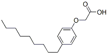 (4-壬基苯氧基)乙酸结构式