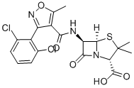 Structure of Dicloxacillin
