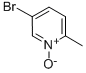 Structure of 5-BROMO-2-METHYLPYRIDINE N-OXIDE