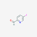 5-iodo-2-pyridinecarbaldehyde结构式