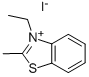 Structure of 3-ETHYL-2-METHYLBENZOTHIAZOLIUM IODIDE