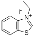 Structure of 3-ethylbenzothiazolium iodide