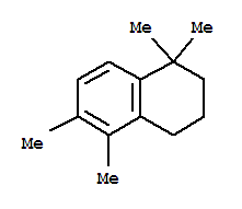 Structure of 1,2,3,4-Tetrahydro-1,1,5,6-tetramethylnaphthalene
