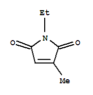 Structure of 1-Ethyl-3-methyl-1H-pyrrole-2,5-dione