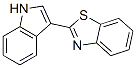 Structure of Benzothiazole, 2-(1H-indol-3-yl)-