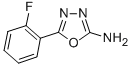 Structure of 5-(2-FLUOROPHENYL)-1,3,4-OXADIAZOL-2-AMINE