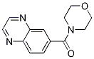 Structure of Morpholin-4-yl-quinoxalin-6-yl-methanone