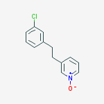 Structure of 3-(3-CHLOROPHENYLETHYL)PYRIDINE N-OXIDE