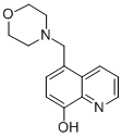 Structure of 5-(MORPHOLIN-4-YLMETHYL)QUINOLIN-8-OL