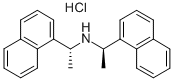 Structure of BIS((R)-(-)-1-(1-NAPHTHYL)ETHYL)AMINE