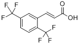 Structure of TRANS-2 5-BIS(TRIFLUOROMETHYL)CINNAMIC