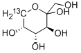 D-(-)-果糖-6-13C结构式