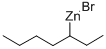 Structure of 1-ETHYLPENTYLZINC BROMIDE