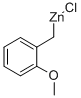 Structure of 2-METHOXYBENZYLZINC CHLORIDE