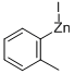 Structure of 2-METHYLPHENYLZINC IODIDE