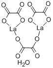 Structure of LANTHANUM(III) OXALATE HYDRATE  99.99%