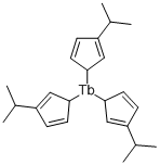 Structure of TRIS(ISOPROPYLCYCLOPENTADIENYL)TERBIUM