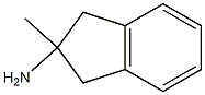 Structure of 1H-Inden-2-amine,2,3-dihydro-2-methyl-