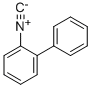 Structure of 1,1'-Biphenyl,2-isocyano-