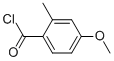 Benzoyl chloride, 4-methoxy-2-methyl-结构式