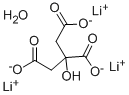 Chemical structure of Lithiumcitratehydrate