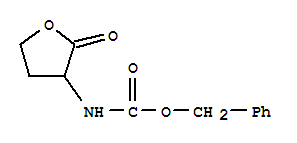 Structure of benzyl (2-oxotetrahydrofuran-3-yl)carbamate