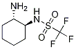 N-[(1S,2S)-2-aMinocyclohexyl]-1,1,1-trifluoro-MethanesulfonaMide结构式