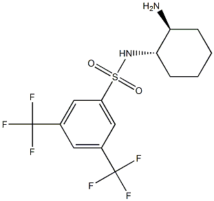 Structure of N-[(1S,2S)-2-aMinocyclohexyl]-3,5-bis(trifluoroMethyl)- BenzenesulfonaMide